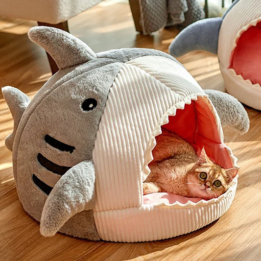 SharkSnug: 2-in-1 Shark Cave Bed