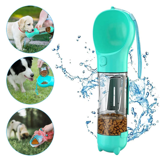 4-in-1 Portable Pet Travel Bottle