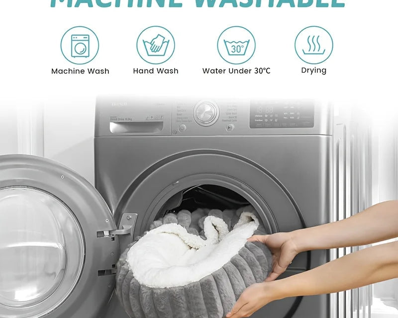 Calming Hooded Cat & Puppy Bed